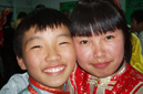 モンゴルの子供たち